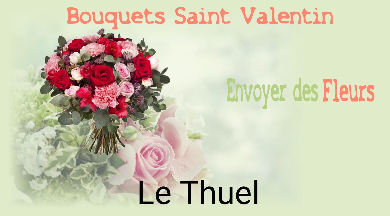 Roses de Saint-Valentin livrées à Le Thuel